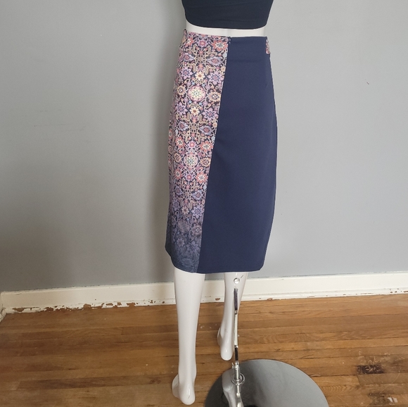 Smash Barcelona Iris Midi Skirt, VGUC, Size L - Picture 4 of 9